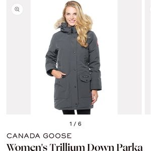 Canada Goose Trillium Parka Graphite L